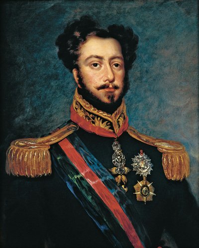 Ritratto di Dom Pedro, duca di Braganza dopo John Simpson 1834 da Unbekannt Unbekannt